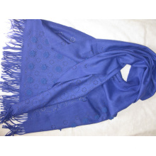 30% Cashmere 70% Wool Sunny Carving Shawl